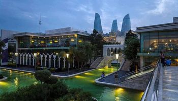 Строительство спортивного комплекса в г.Баку вместе с ЗЛК "ДЕКОР"